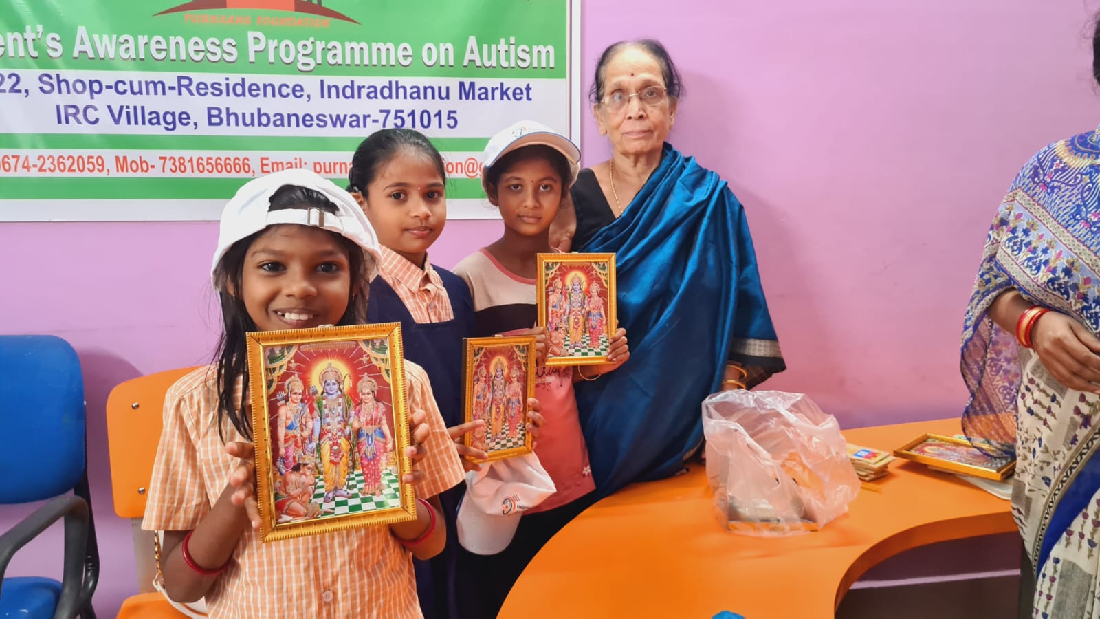 Patient receiving hearing care consultation